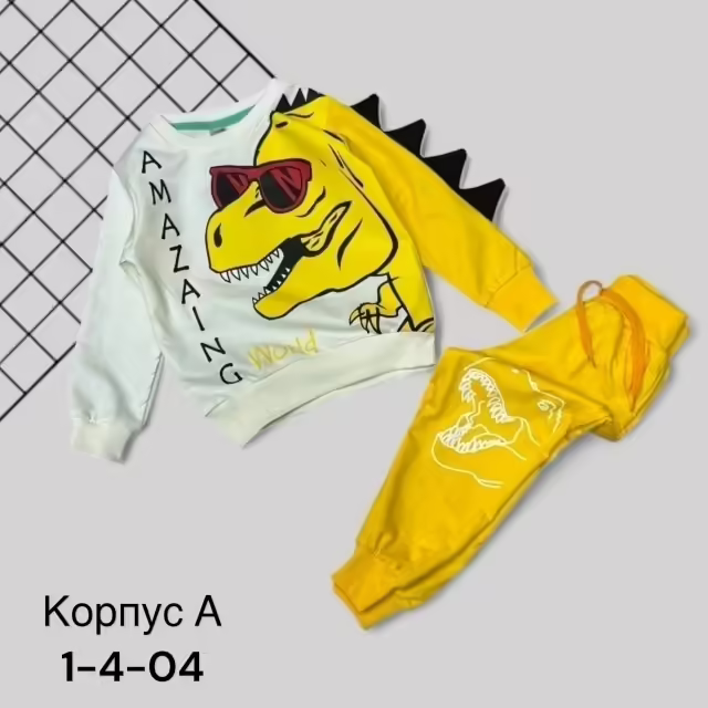 Трикотажные детские костюмы без начёса. фото 2