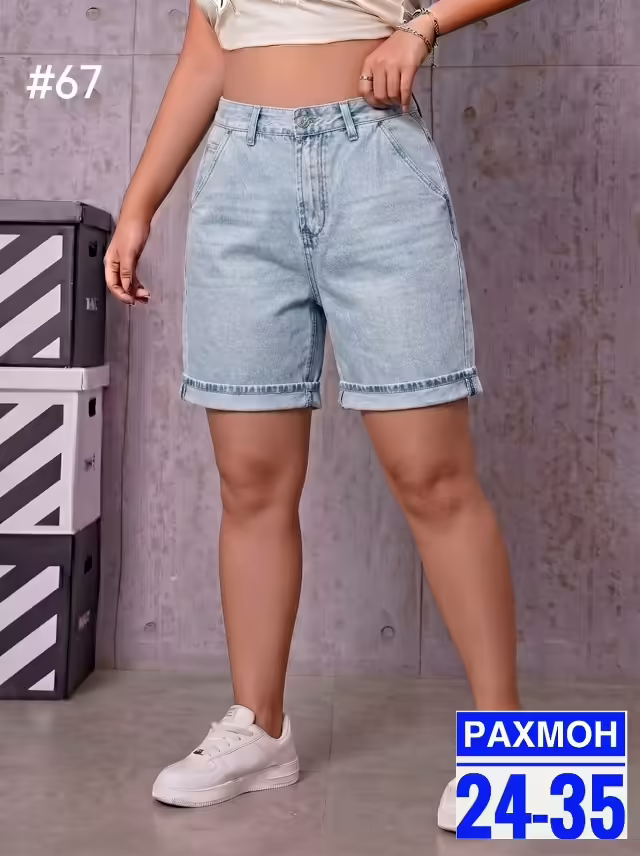 Современные элегантные стильные женские шорты. фото 3