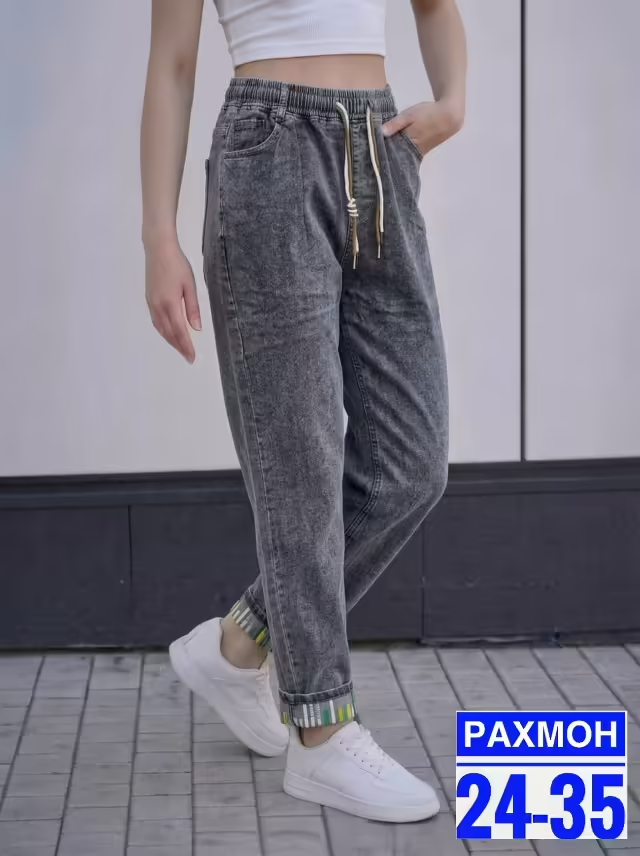 Комфортные стильные женские штаны. фото 3