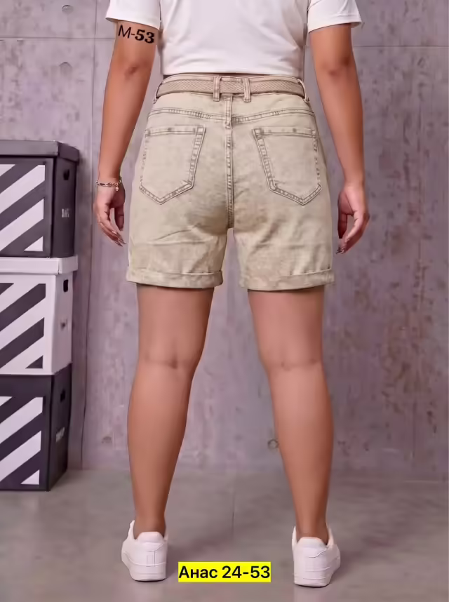 Джинсовые женские шорты