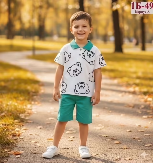 Хлопковые детские костюмы
