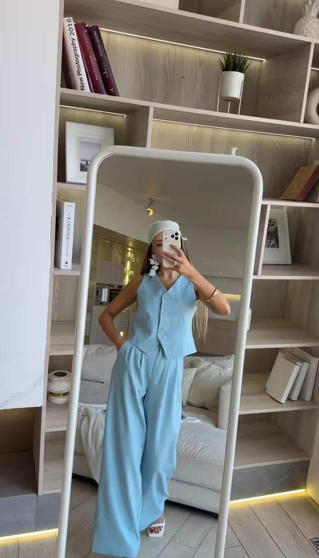 Летние лёгкие стильные женские костюмы на каждый день. фото 2