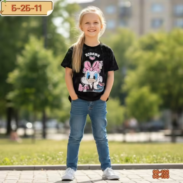 Хлопковые детские футболки. фото 2