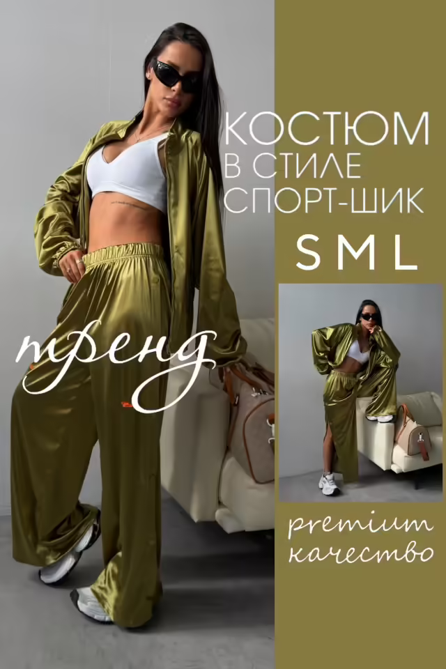 Трендовые спортивные женские костюмы