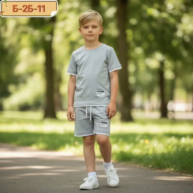 Хлопковые детские костюмы. фото 2
