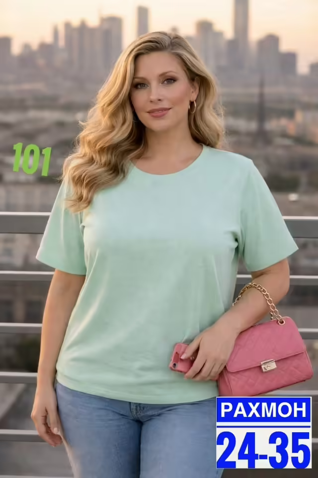 Стильные женские футболки