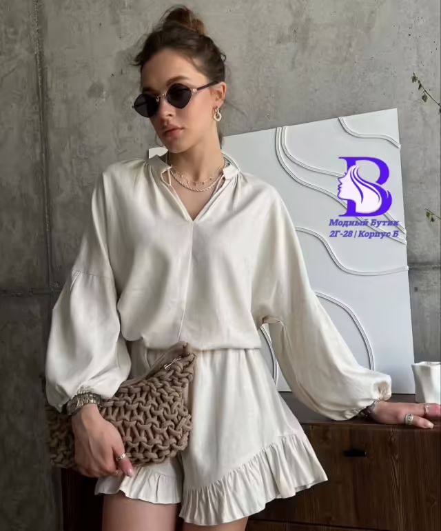 Льняные женские костюмы