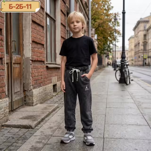 Хлопковые детские штаны. фото 2