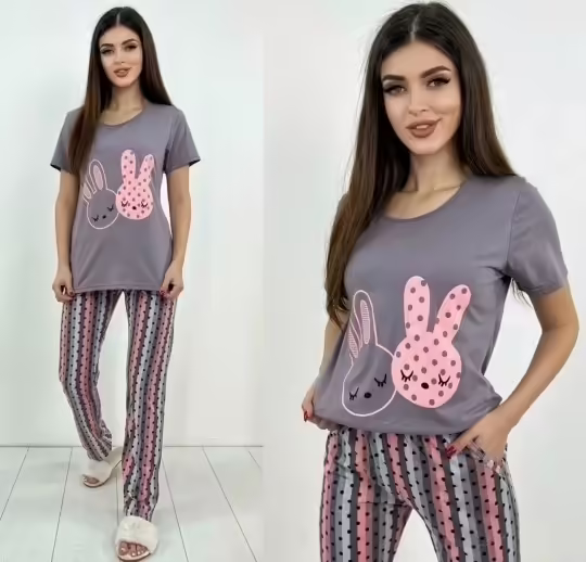 Хлопковые женские пижамы