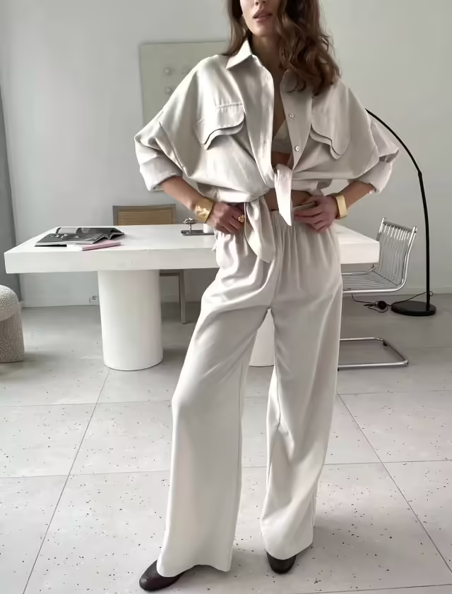 Стильные женские комплекты палаццо