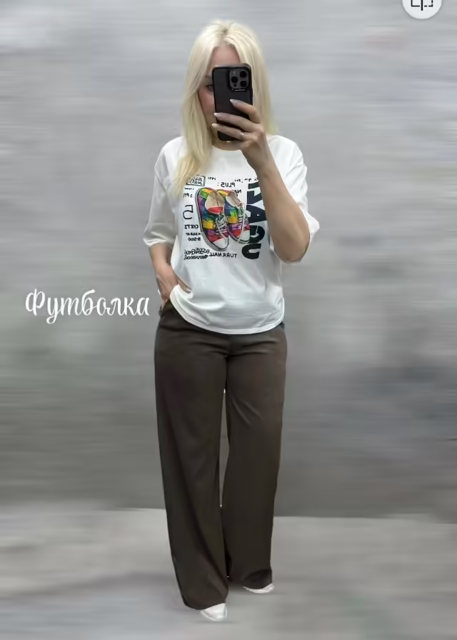 Хлопковые женские футболки