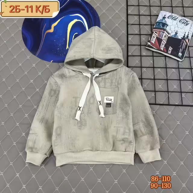 Хлопковые детские толстовки