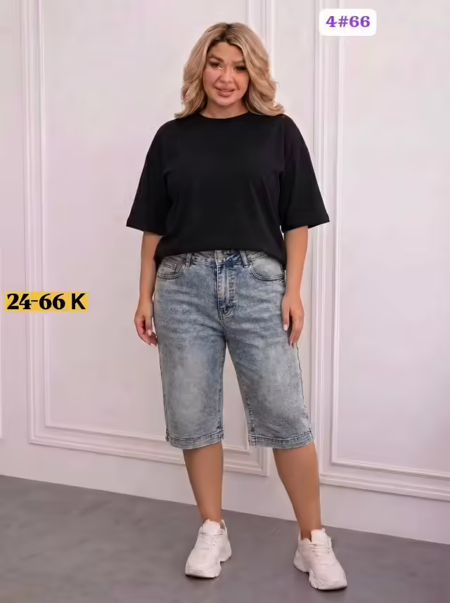 Джинсовые женские шорты. фото 2