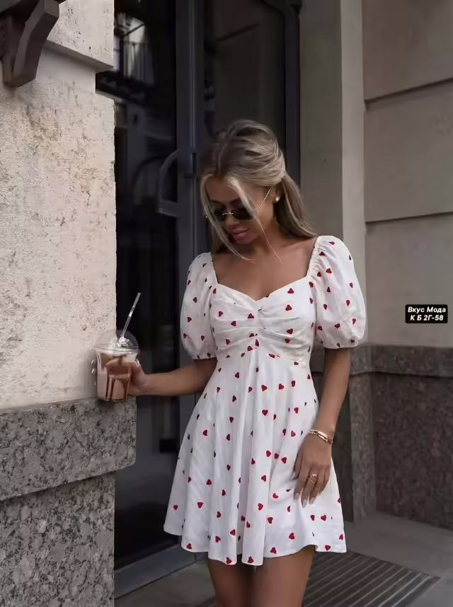 Воздушные нежнейшие женские платья с принтом