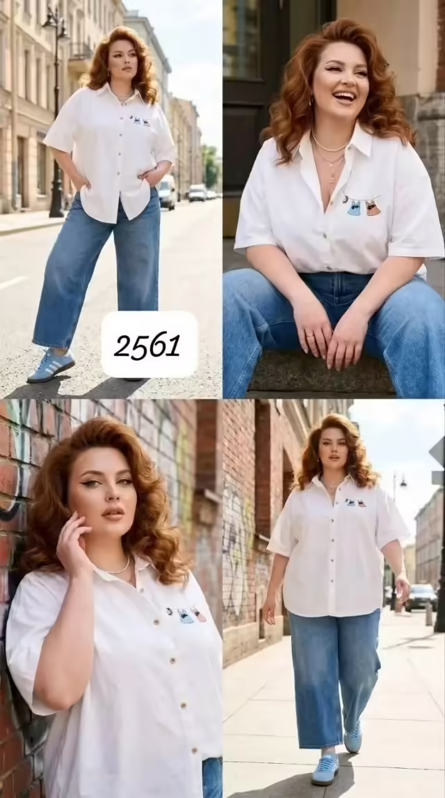 Хлопковые женские рубашки. фото 3