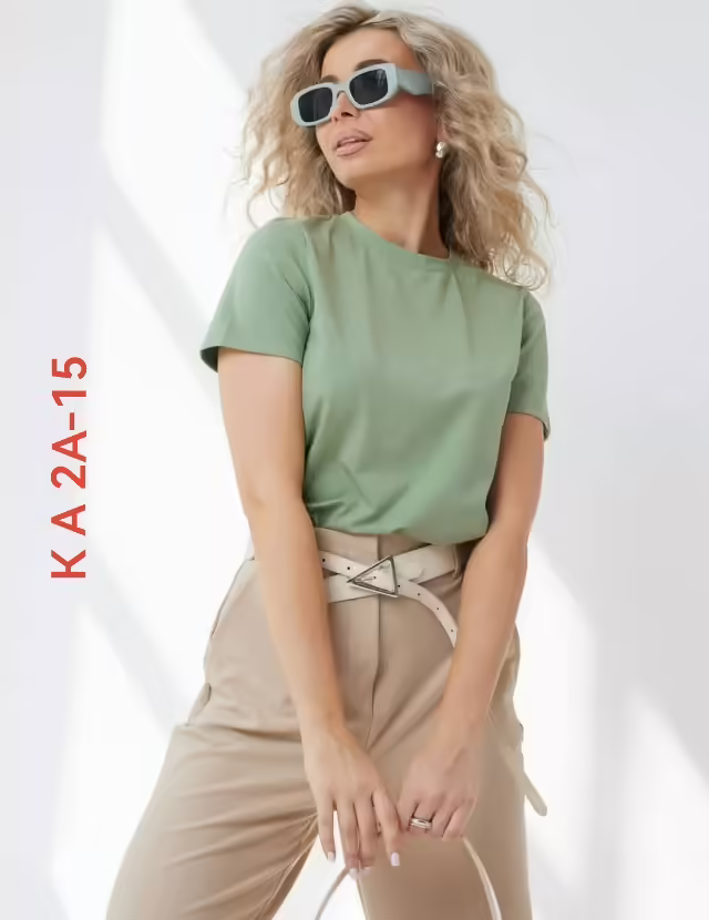 Базовые однотонные женские футболки