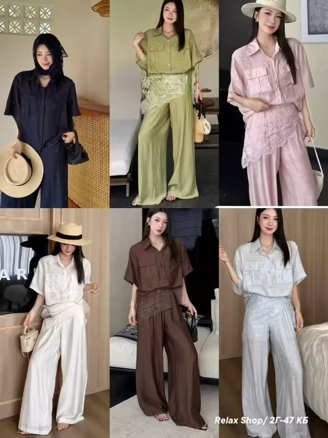 Стильные женские костюмы с кружевом