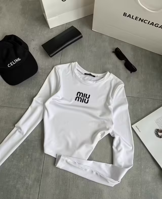 Популярные женские топы miu mi@. фото 2