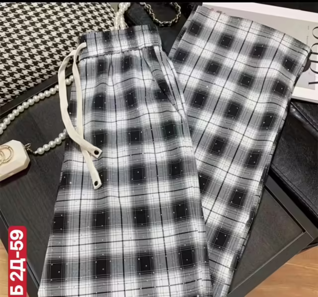 Хлопковые женские штаны