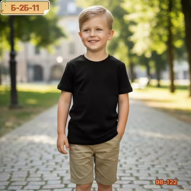 Хлопковые детские футболки