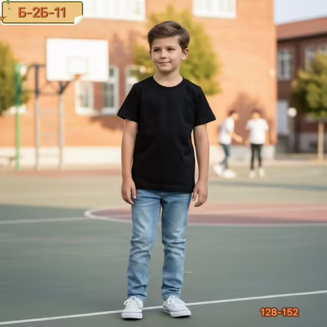 Хлопковые детские футболки