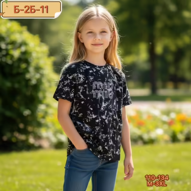 Хлопковые детские футболки