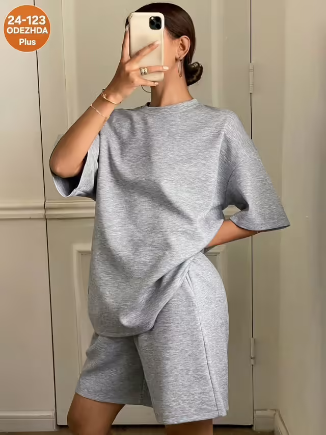Женские костюмы двойки оверсайз