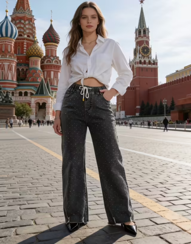 Женские джинсы
