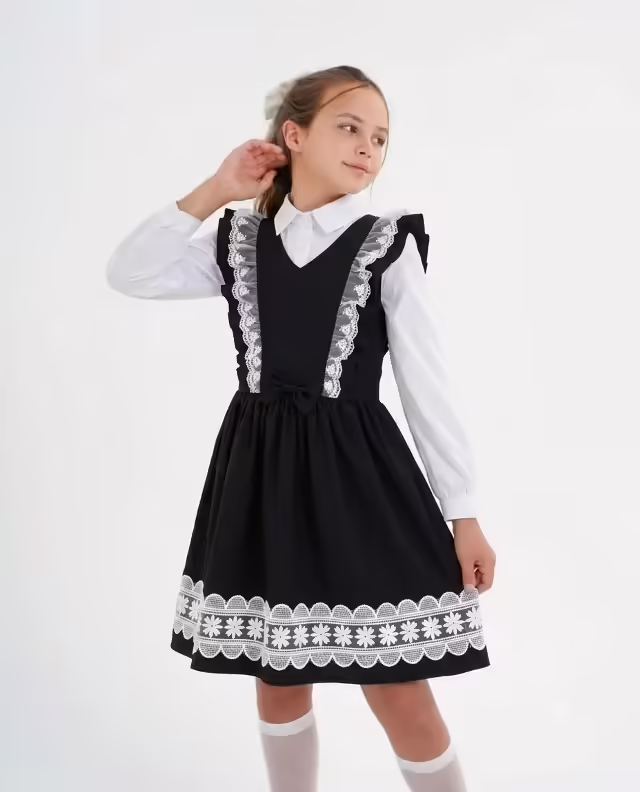 Детские платья для школы