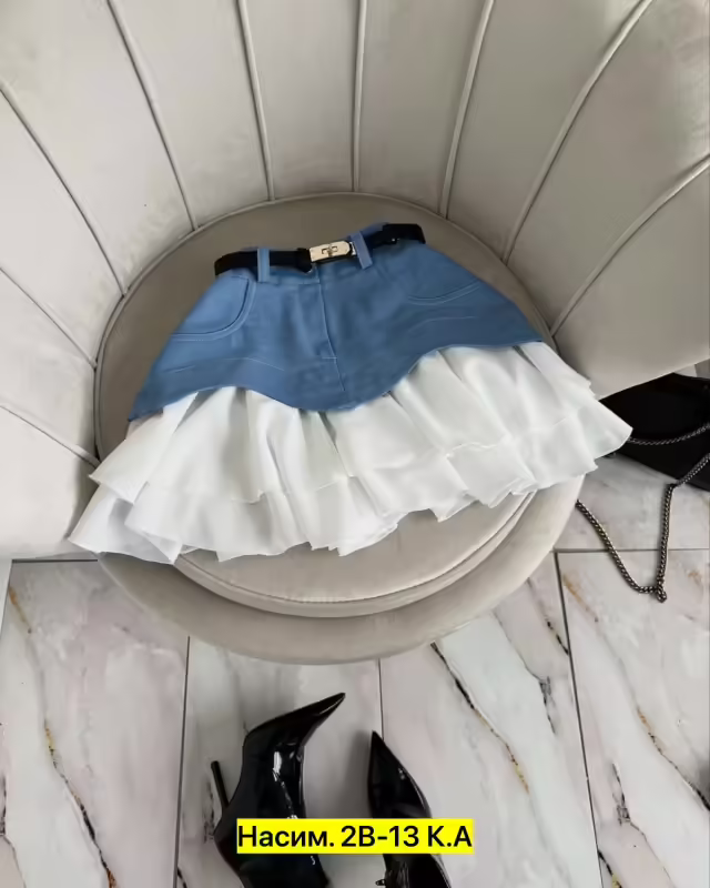 Джинсовые женские юбки