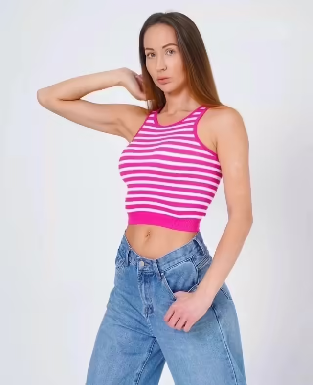 Бесшовные женские топы