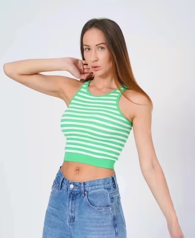 Бесшовные женские топы. фото 3