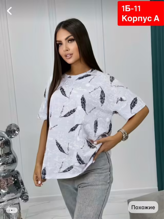 Хлопковые женские футболки. фото 3