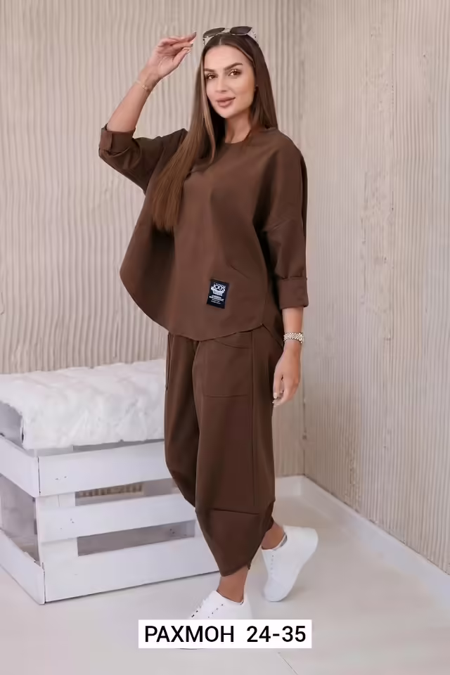 Хлопковые женские костюмы