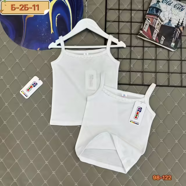 Хлопковые детские майки