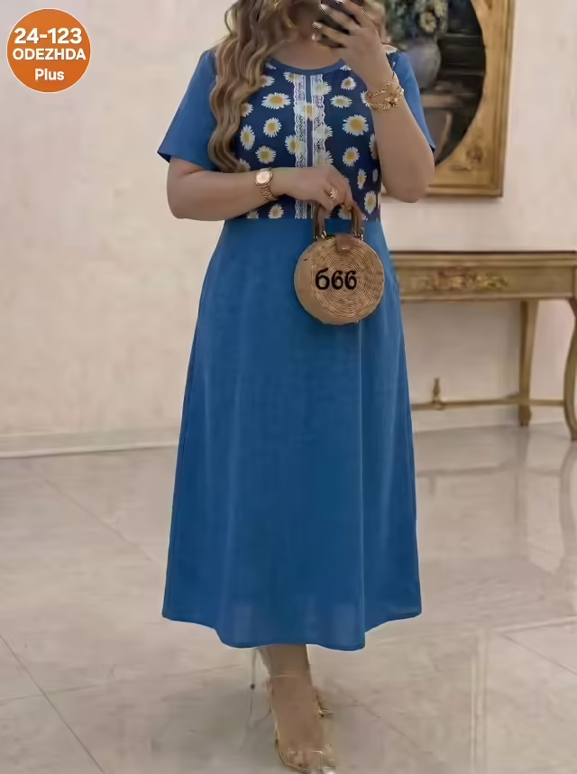 Идеальные хлопковые длинные стильные женские платья