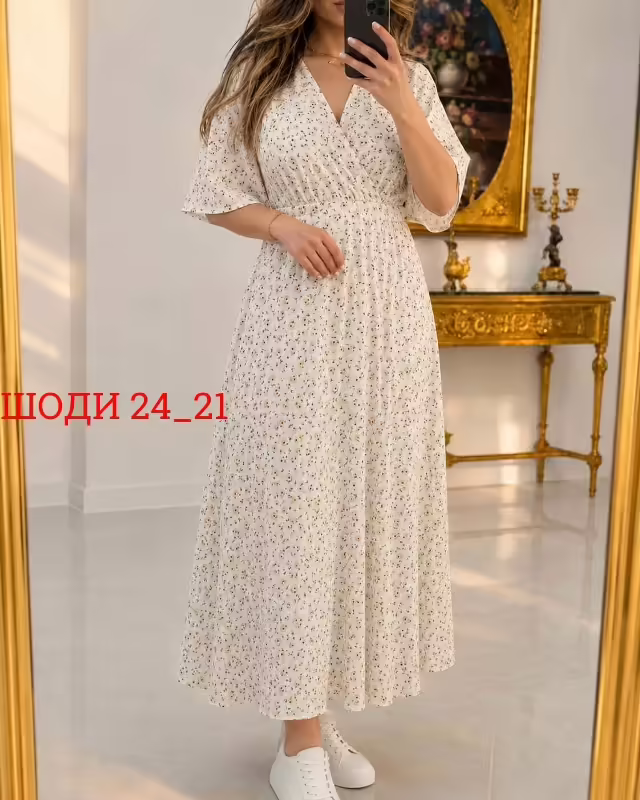 Женственные хлопковые красивые удобные женские платья