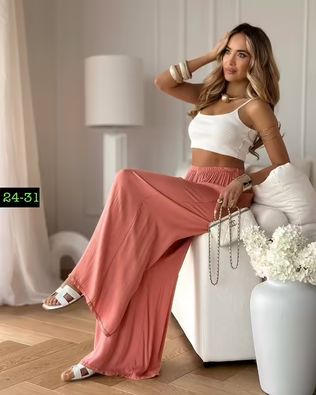 Лёгкие элегантные стильные женские брюки на каждый день
