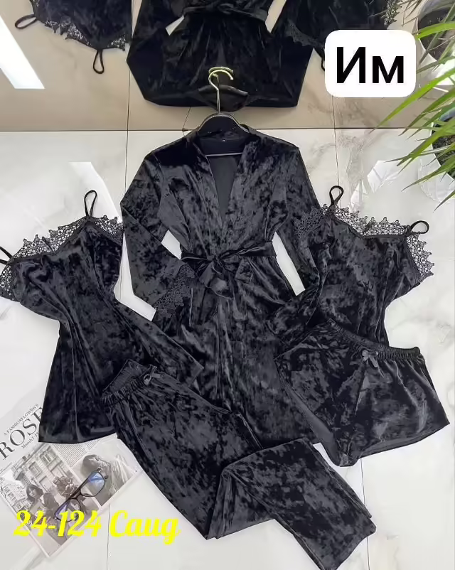 Женские пижамы 5 в 1