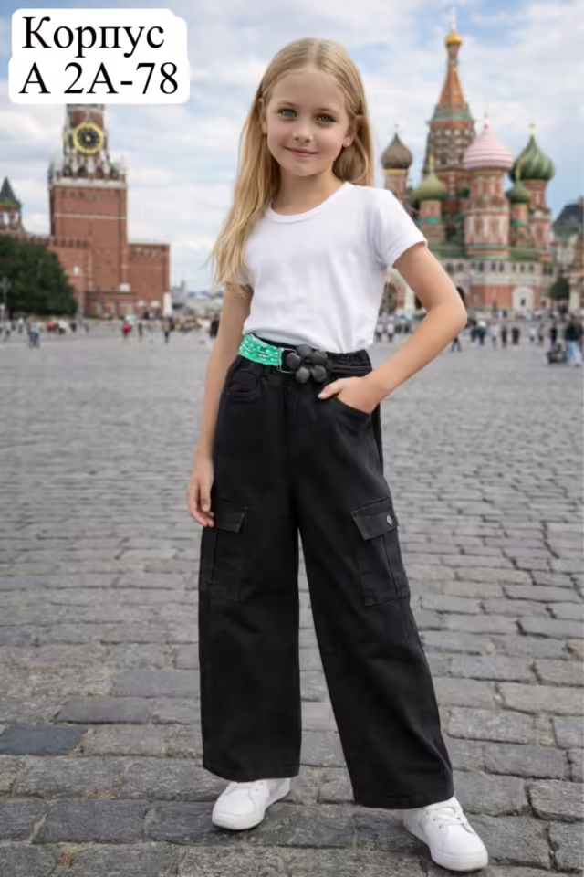 Джинсовые детские джинсы