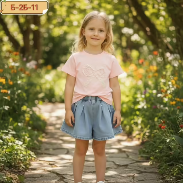 Джинсовые детские костюмы. фото 2