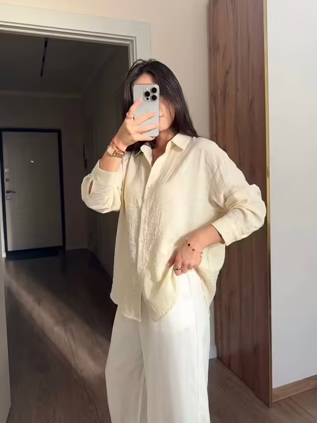 Базовые лёгкие женские рубашки