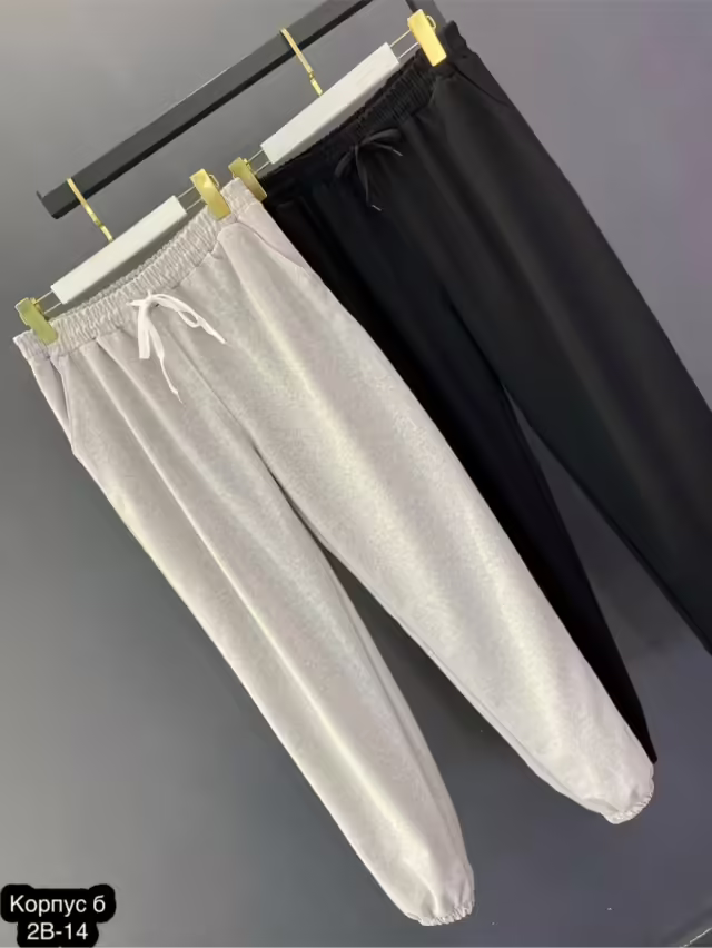 Хлопковые женские брюки