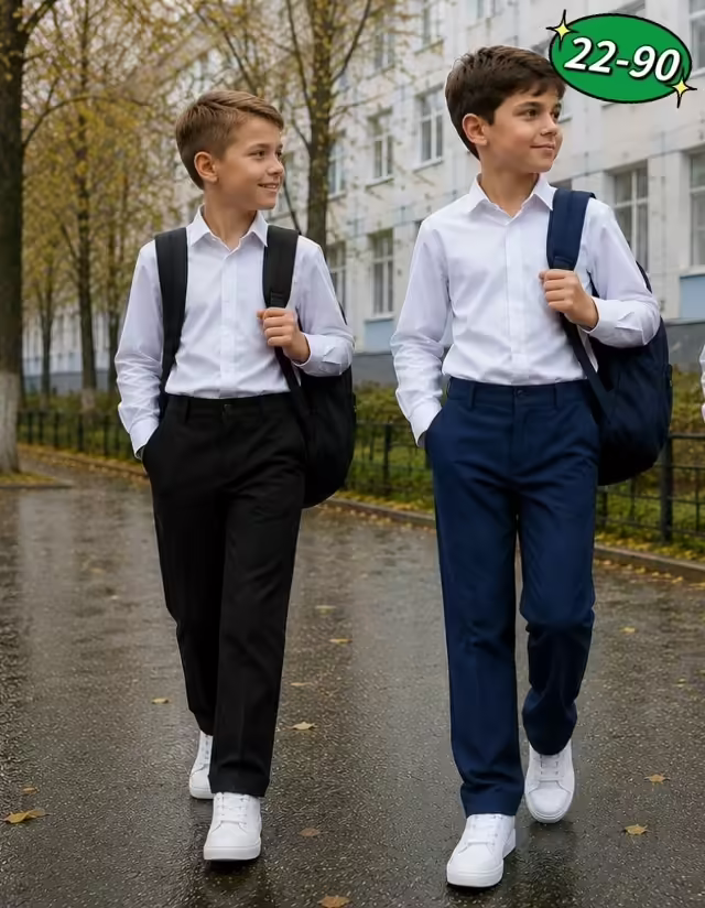 Хлопковые детские брюки. фото 3