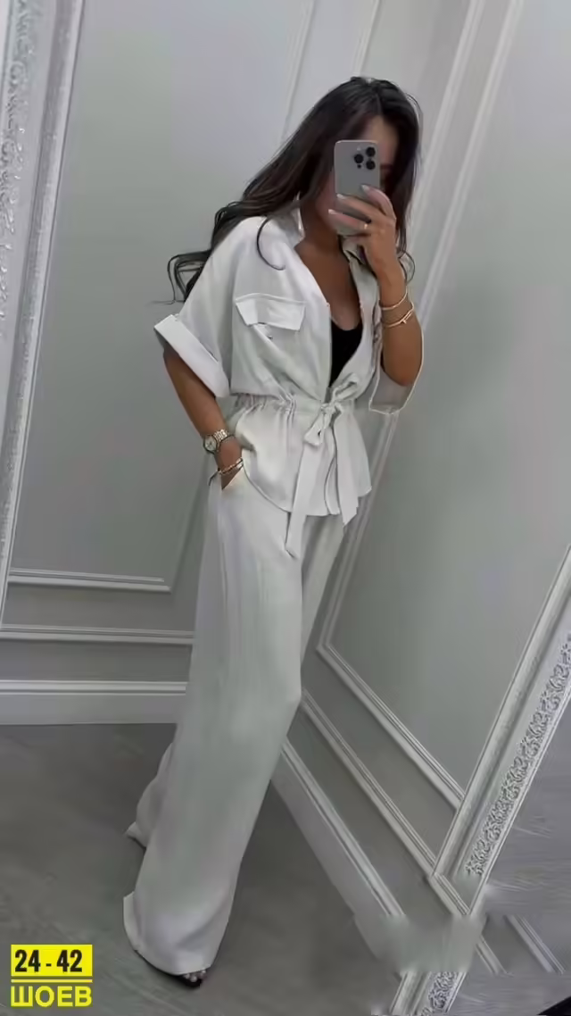 Элегантные женские костюмы двойки. фото 3