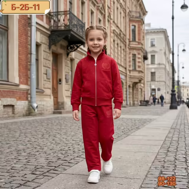 Хлопковые детские костюмы. фото 3