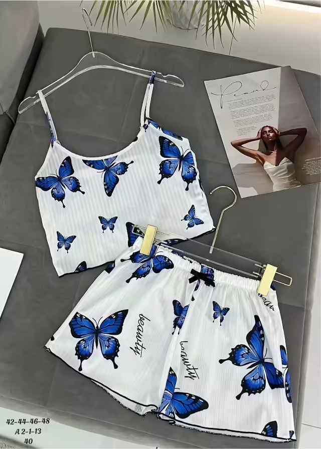 Женские пижамы в рубчик
