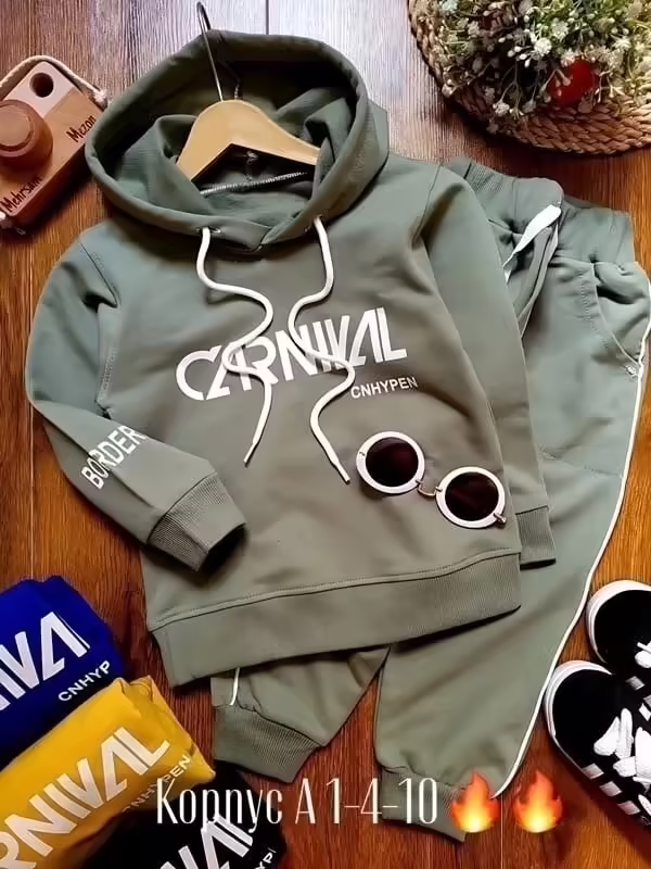 Хлопковые детские костюмы 100% хлопок