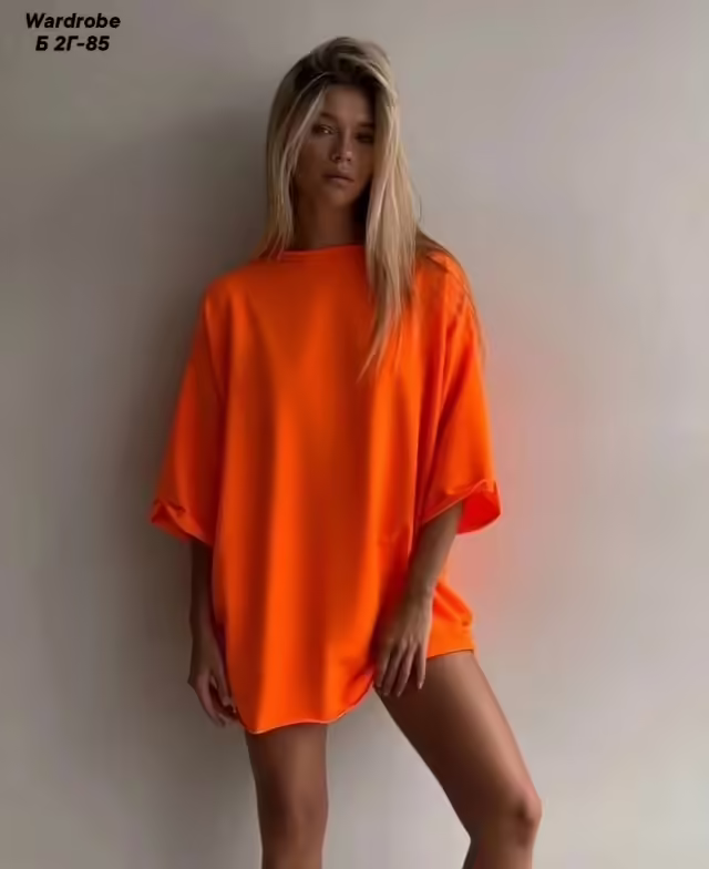 Базовые женские футболки свободного кроя