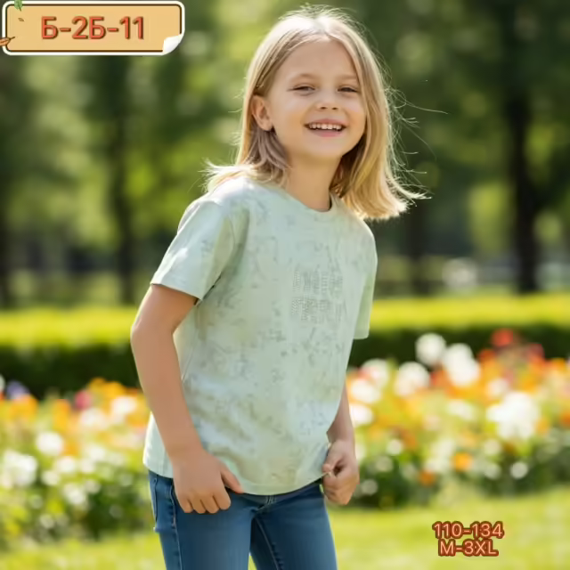 Хлопковые детские футболки. фото 2